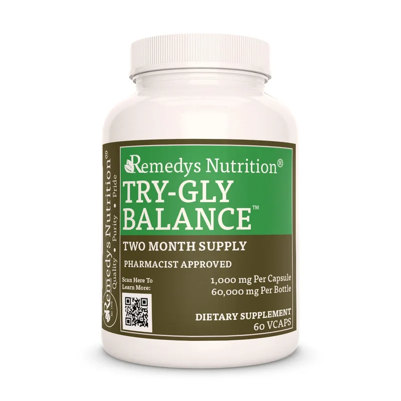 Essayez Gly Balance™ Triglyceride Support 1000 mg, 60 capsules végétaliennes