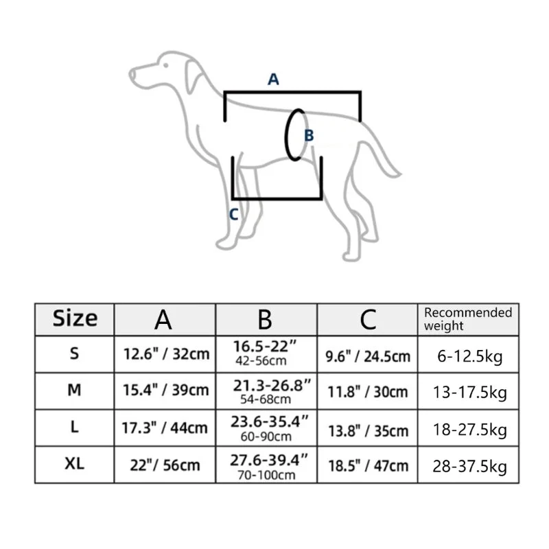 Harnais de levage pour petit chien