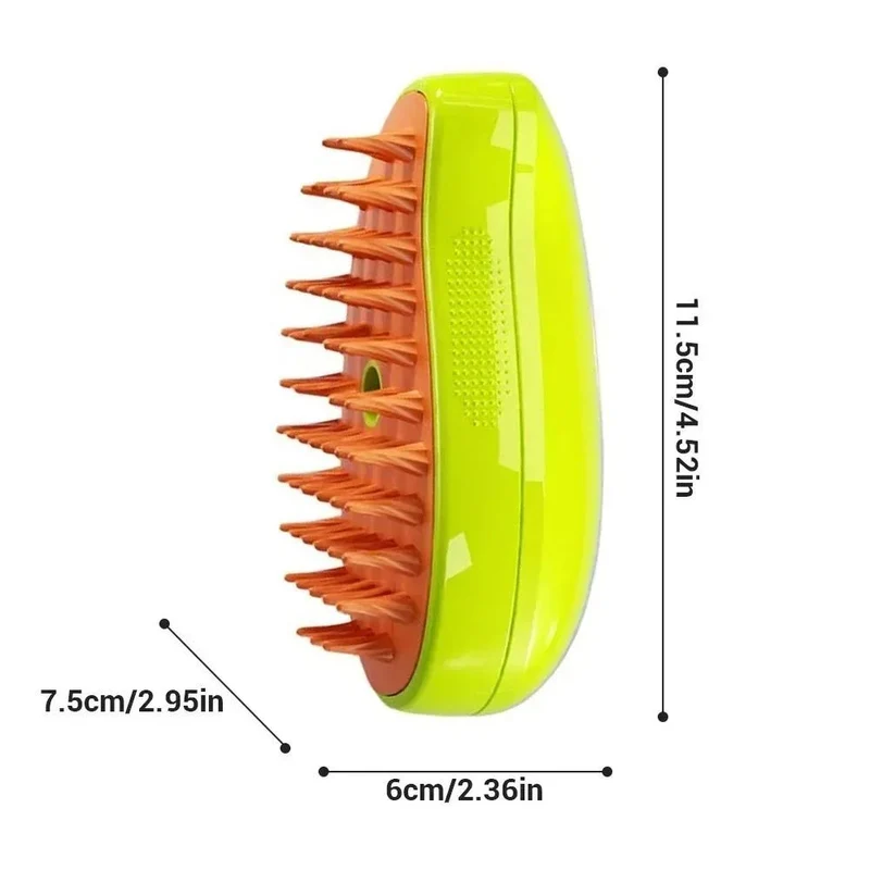 Brosse à vapeur pour chien