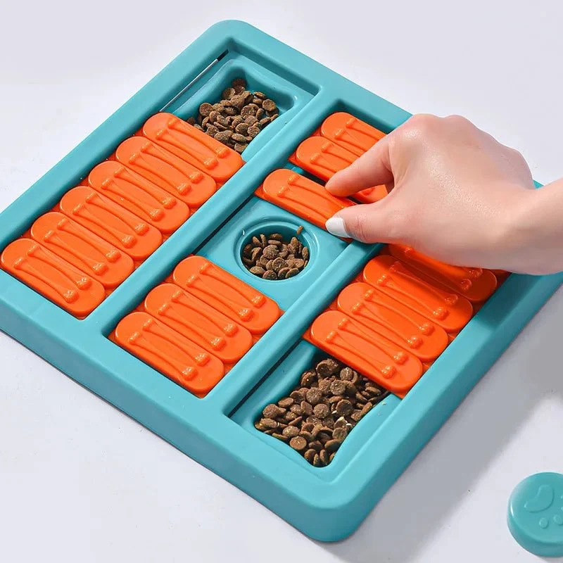 Puzzle à croquette pour chien