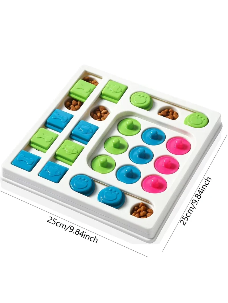 Puzzle éducatif pour chien