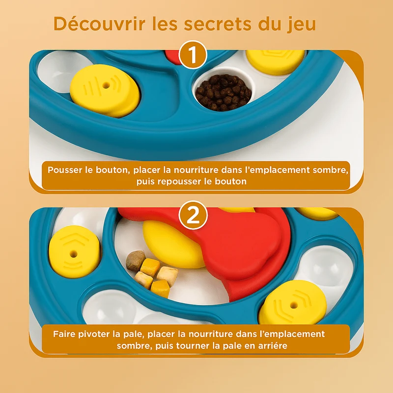 Puzzle pour chien multi cachette
