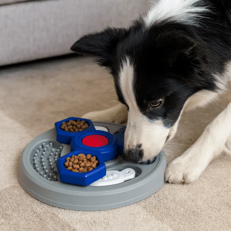 Puzzle multi-étages pour chien