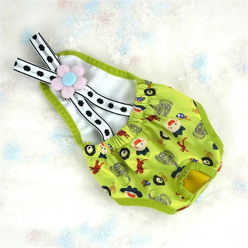 Couche avec bretelles pour chien