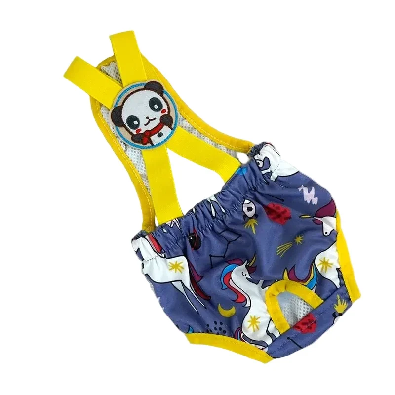 Couche avec bretelles pour chien