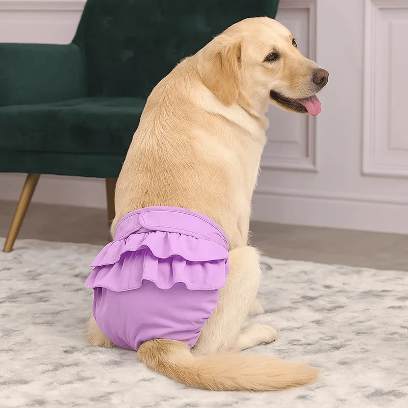 Culotte menstruelle pour chienne