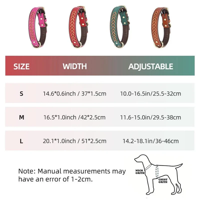 Collier tressé chien