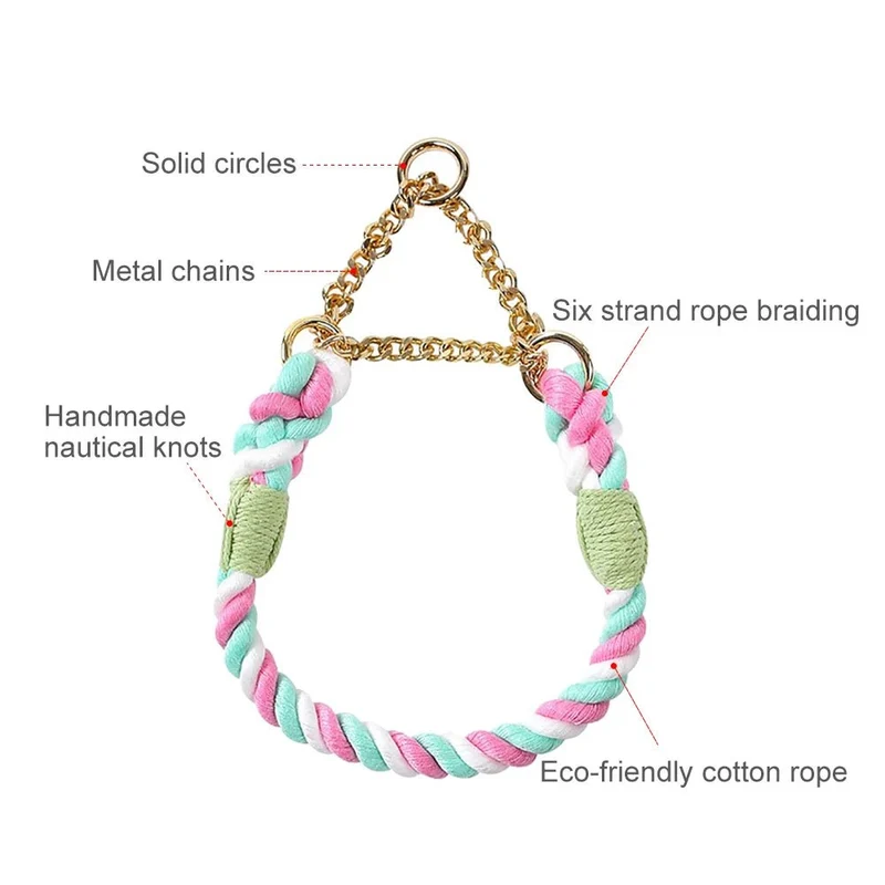 Collier en corde pour chien