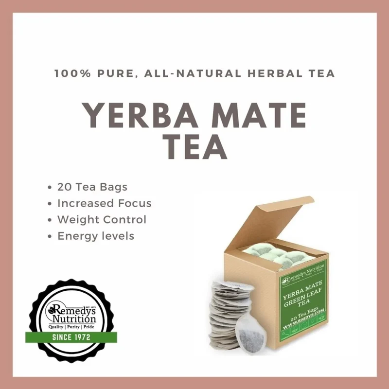 Sachets de thé Yerba Mate 20 unités