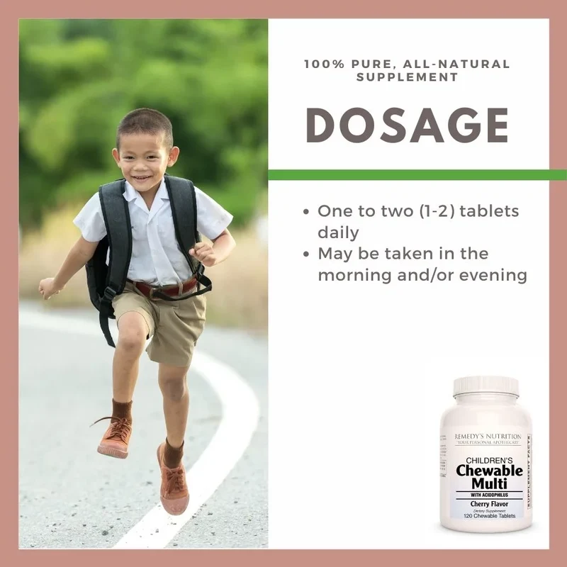 Comprimés à croquer Multi™ Vitamines et minéraux pour enfants 120 comprimés