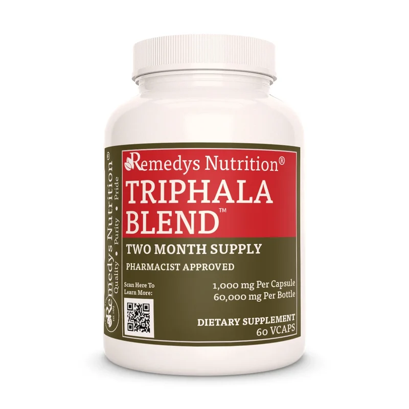 Triphala Blend™ 1000 mg 60 gélules végétaliennes