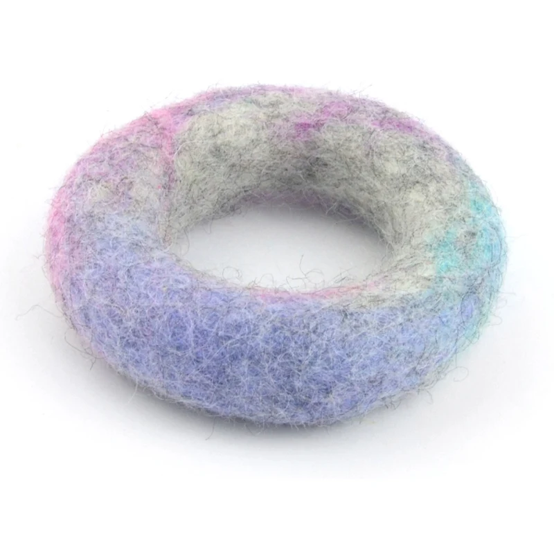 Katzenspielzeug Filzring