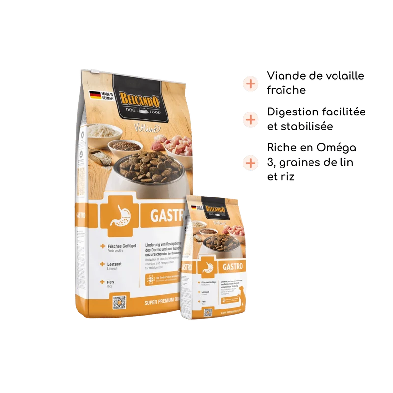 Croquettes Belcando - Vetline - Confort intestinal