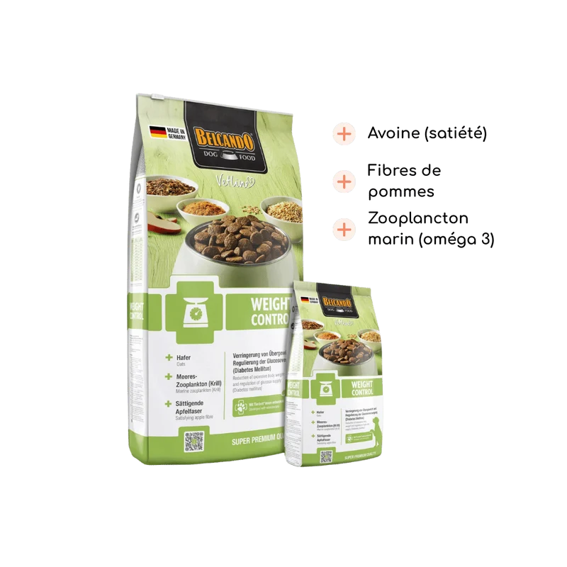 Croquettes Belcando - Vetline Weight Control - Gestion du poids