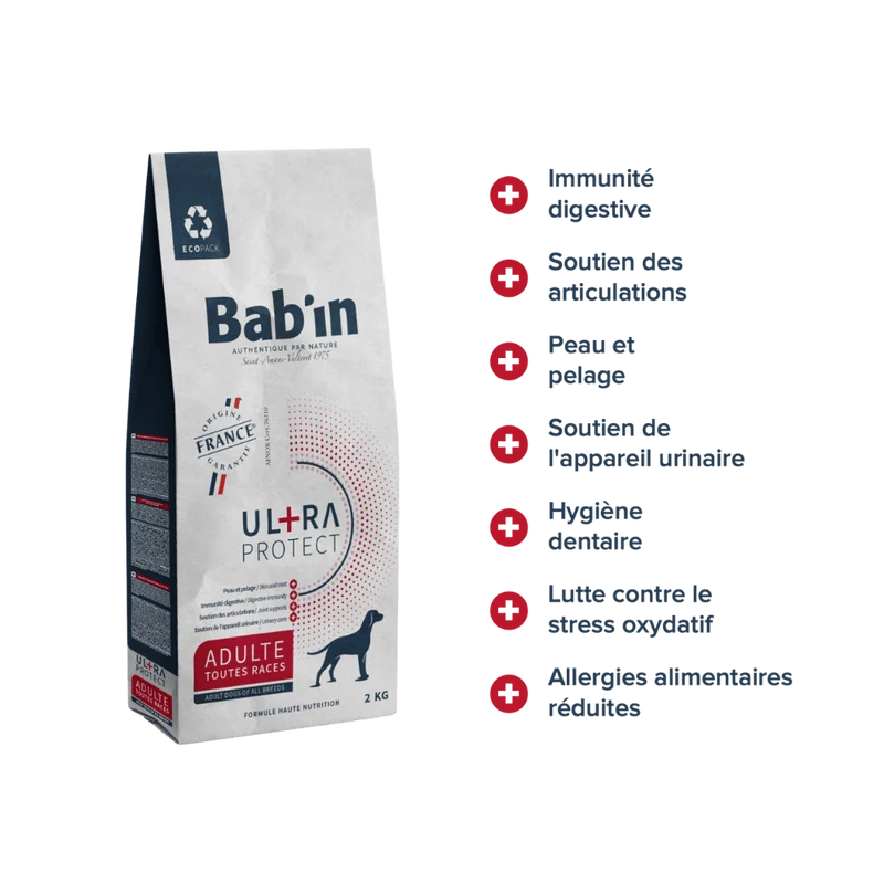 Croquette pour chien - Adulte - Bab'in Ultra