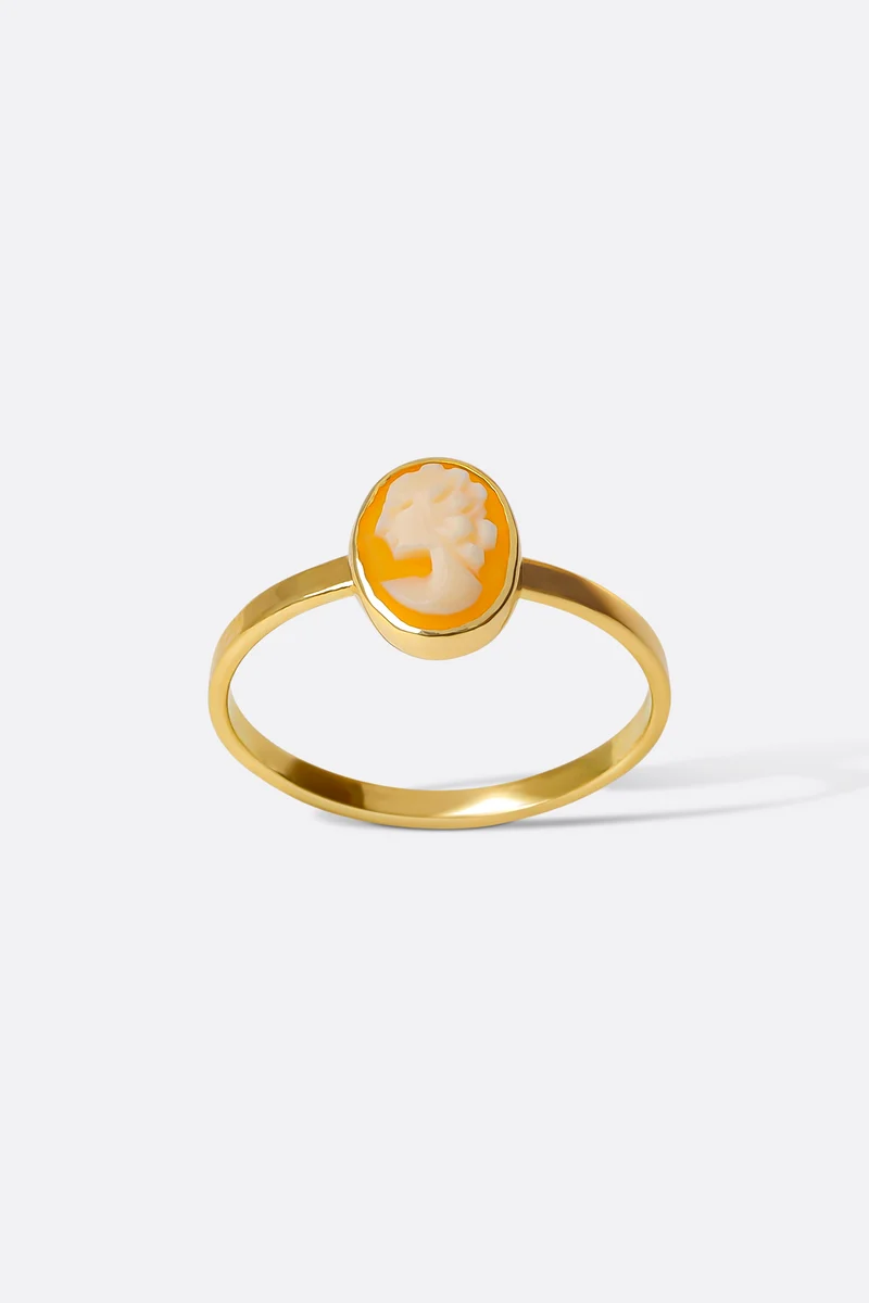 BAGUE ANDREE CAMÉE