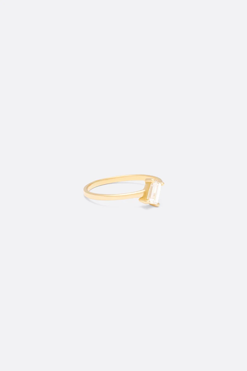 BAGUE EWANDE BAGUETTE DIAMANT