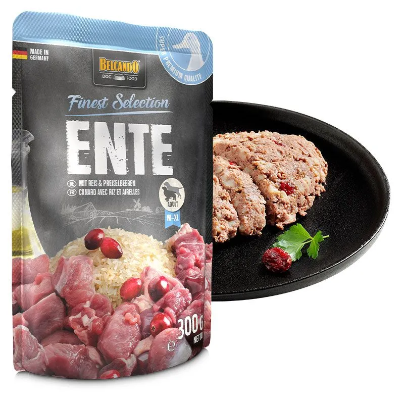 Sachet Fraicheur - Belcando saveur Canard, riz avec airelles