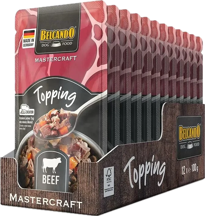 Topping bouillon parfum boeuf et carottes