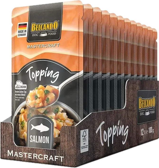 Topping bouillon parfum Saumon et brocoli