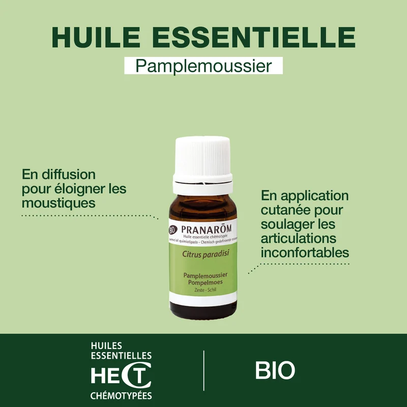 Huile Essentielle de Pamplemoussier