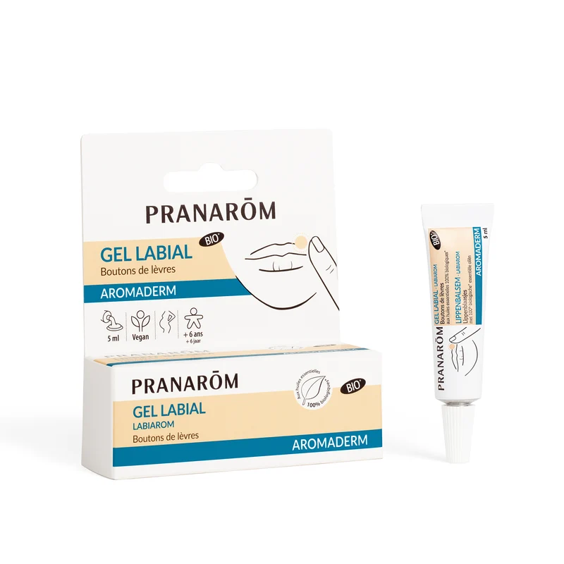 LABIAROM Gel labial pour boutons - Bio
