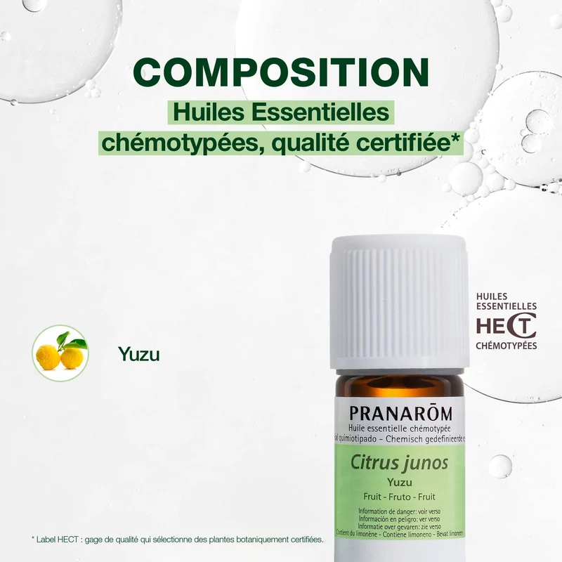 Huile Essentielle de Yuzu