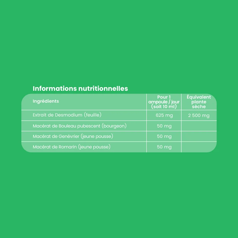 Desmodium 2500 - 20 ampoules