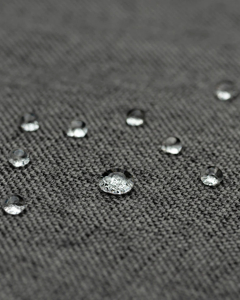 Cama redonda para perro gris oscuro