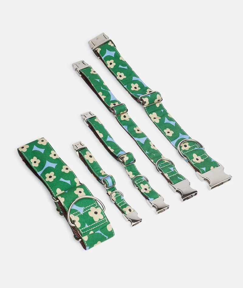 Collar perro Bold Flowers