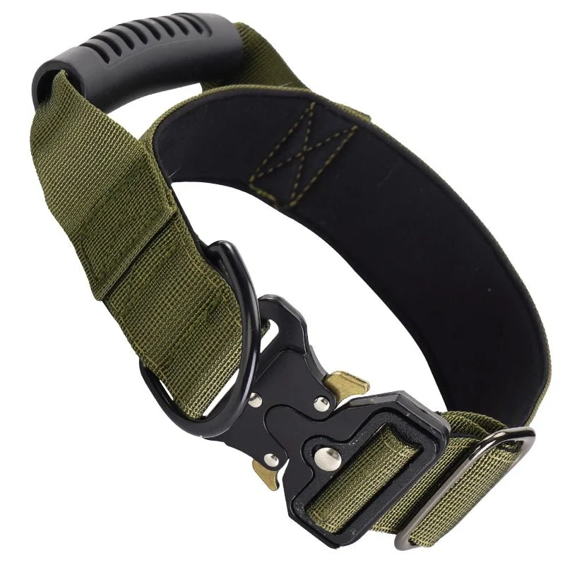 Collier gros chien avec poignée