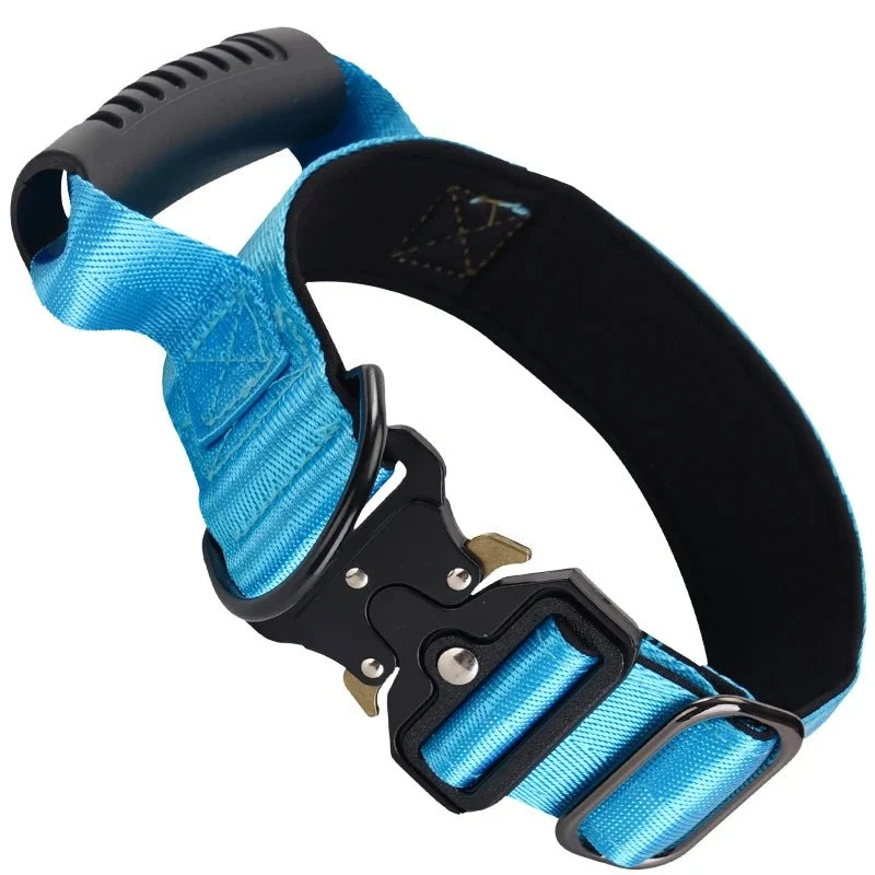 Collier gros chien avec poignée