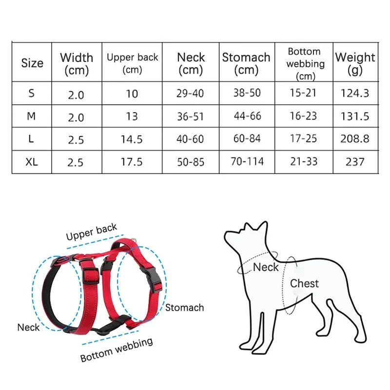 Harnais chien anti traction en y