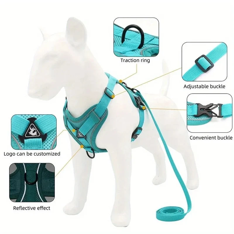 Harnais anti traction petit chien