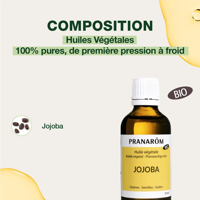 Huile Végétale de Jojoba - Bio