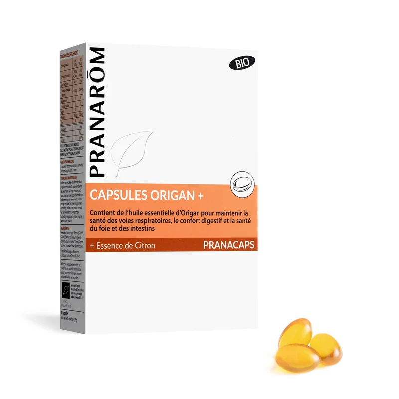 Capsules Origan + - Bio