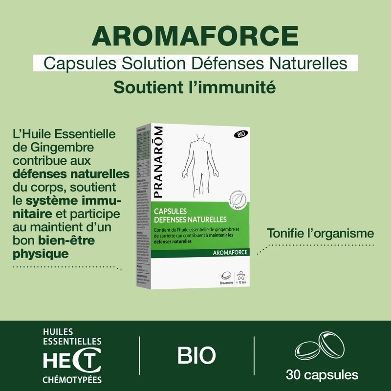 Capsules Défenses naturelles - Bio