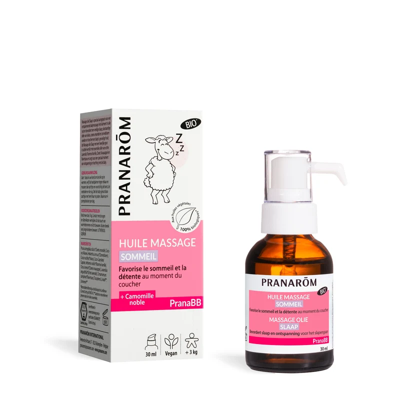 Huile de massage - Sommeil - Bio