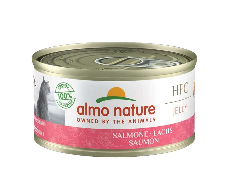 Gelée pour chat - Saumon - Jelly - Almo Nature