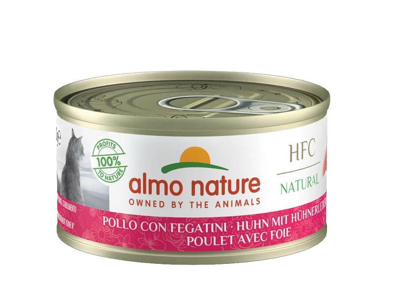 Pâtée pour chat - Natural HFC - Poulet et Foie - Almo Nature