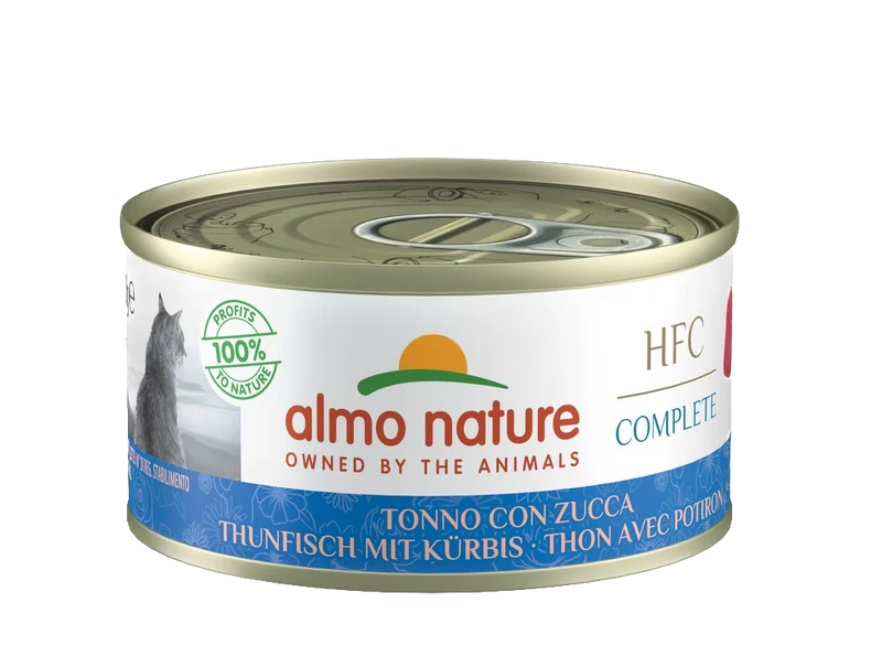 Pâtée pour chat - Complète HFC - Thon et Potiron - Almo Nature