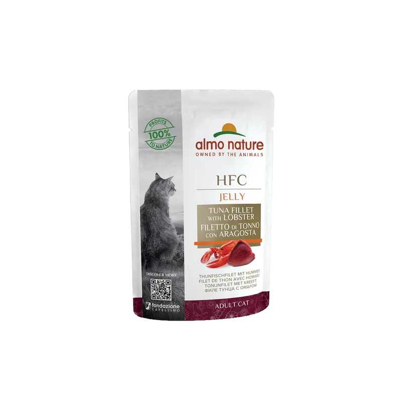 Gelée pour chat - Thon et Homard - Jelly - Almo Nature