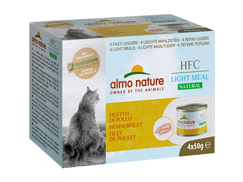 Pâtée pour chat en surpoids - Light Meal - Filet de poulet - Almo Nature