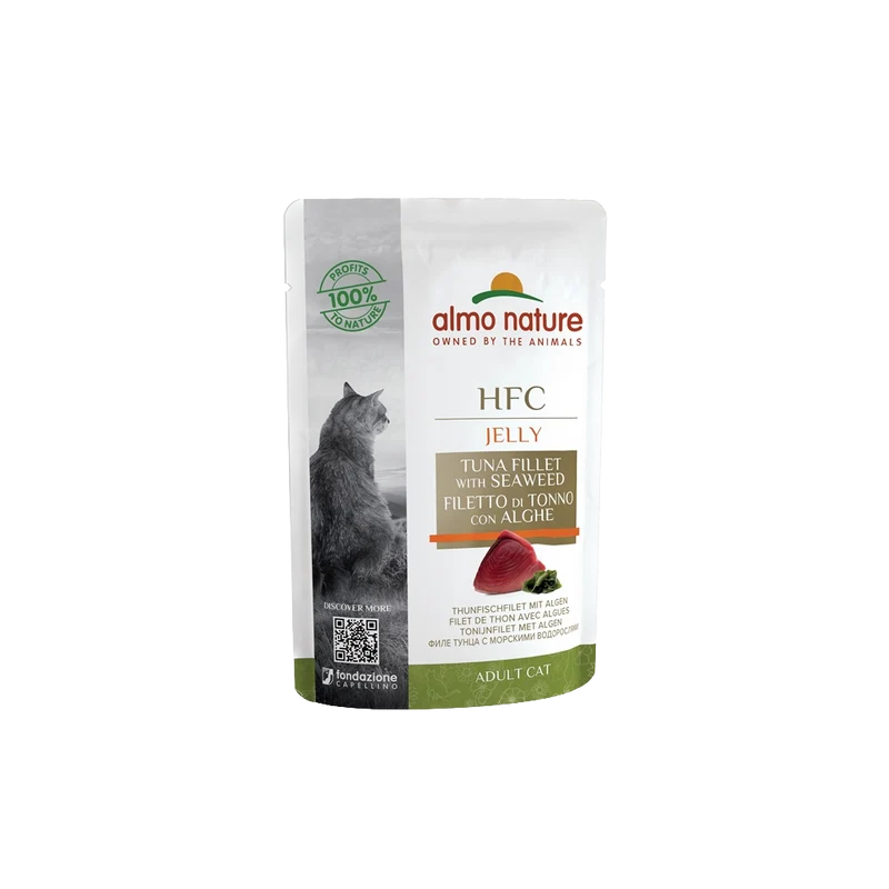 Gelée pour chat - Thon et Algues - Jelly - Almo Nature