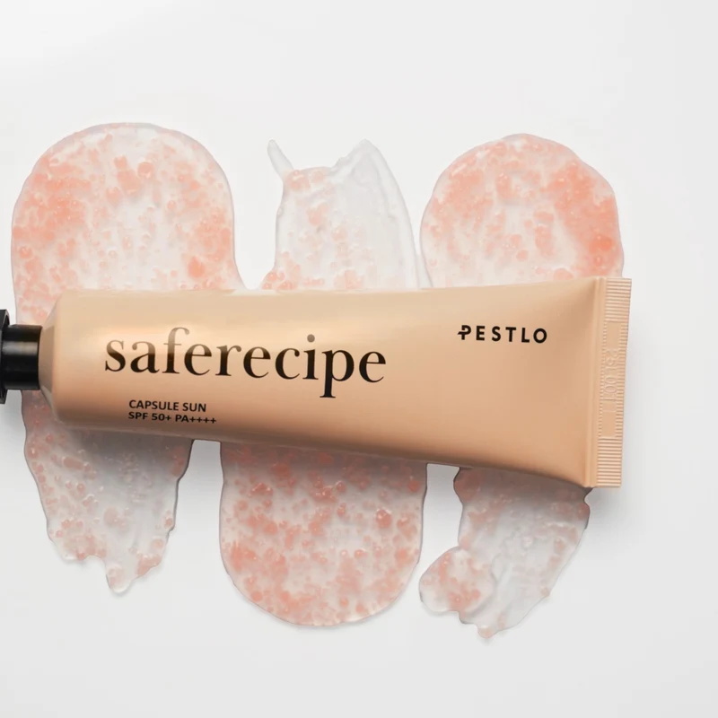 PESTLO SAFERECIPE CAPSULE SUN Crème solaire légère avec capsules multivitaminées SPF50+ PA++++ 50 ml