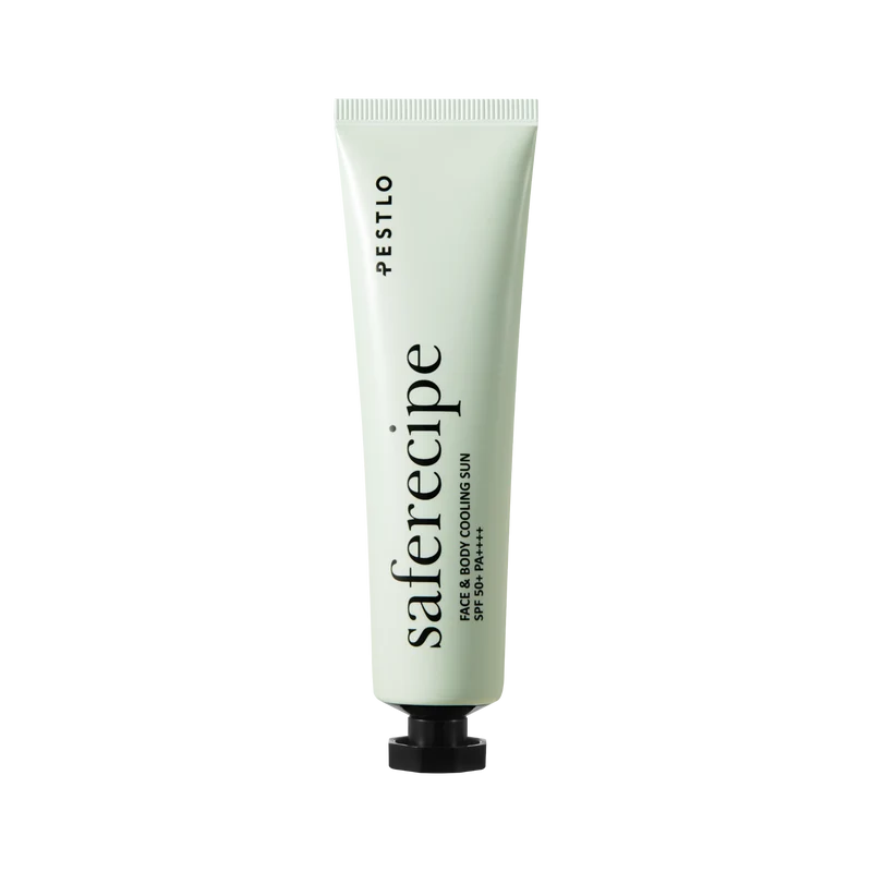 PESTLO SAFERECIPE FACE & BODY COOLING SUN Crème solaire visage et corps avec effet rafraîchissant SPF50+ PA++++ 100 ml