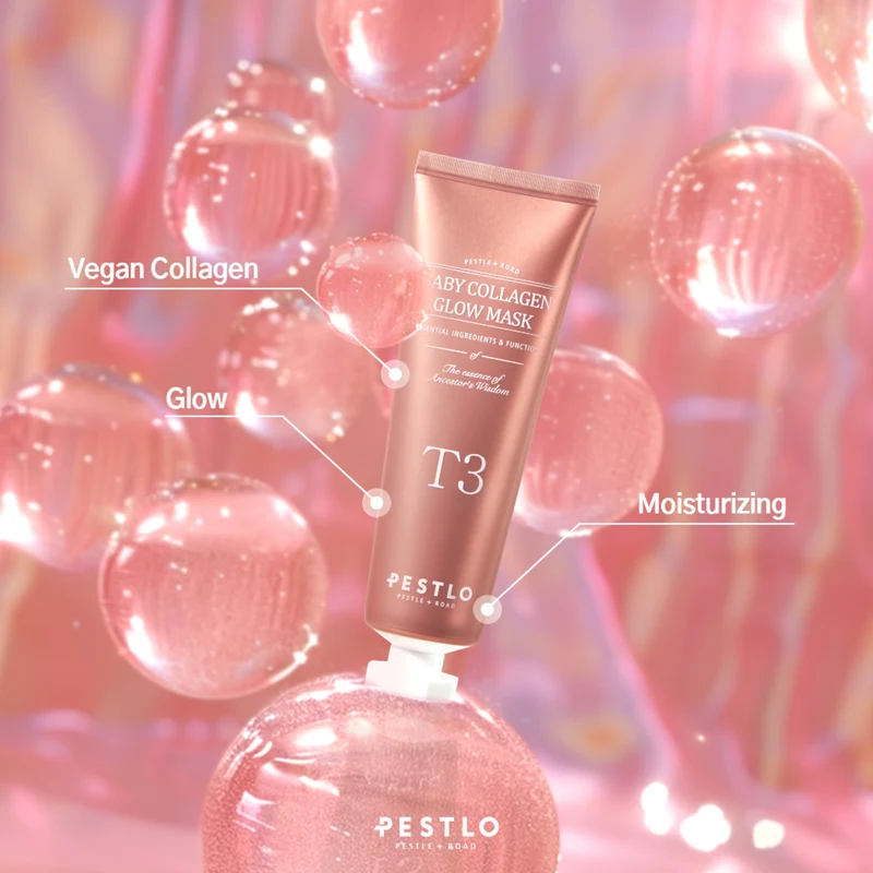 PESTLO T3 BABY COLLAGEN GLOW MASK Masque peel-off au collagène effet éclat 70 ml