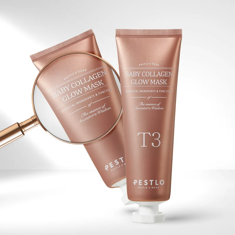 PESTLO T3 BABY COLLAGEN GLOW MASK Masque peel-off au collagène effet éclat 70 ml