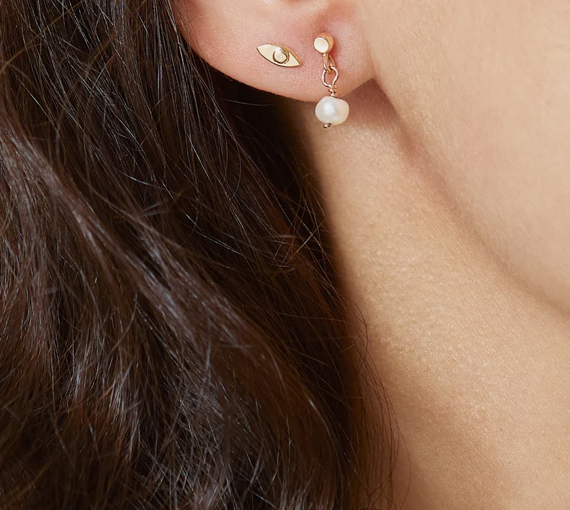 BOUCLES D’OREILLES TIA OR