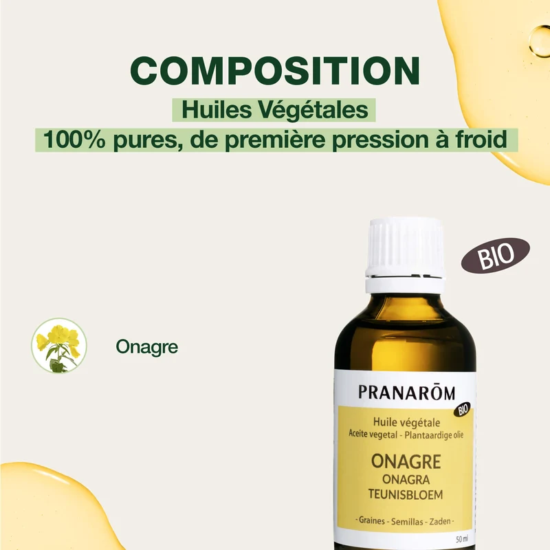 Huile Végétale d'Onagre - Bio